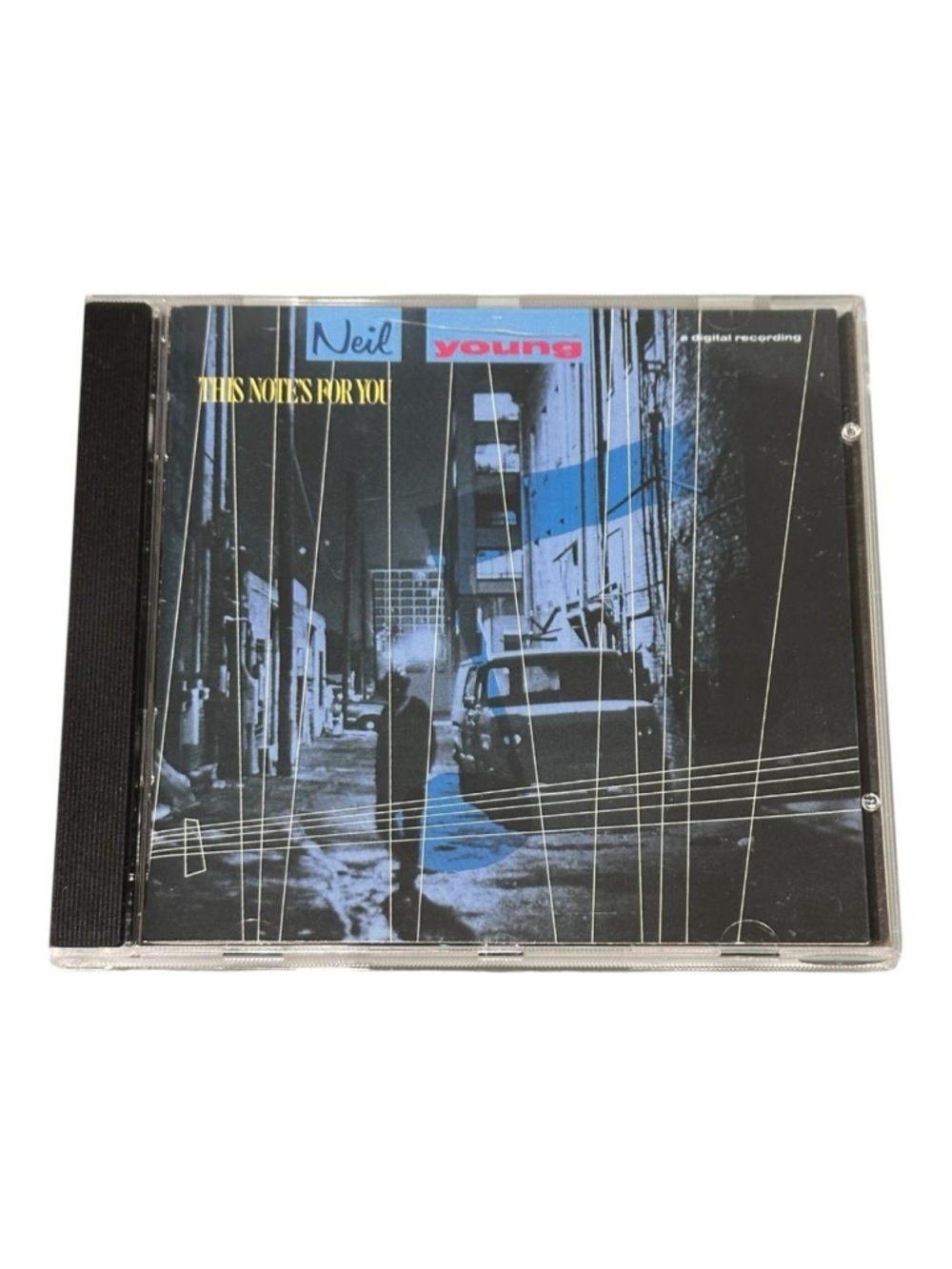 Neil Young CD This Note's For You 1988 Album Rock Blues Rock Reprise Blue Music